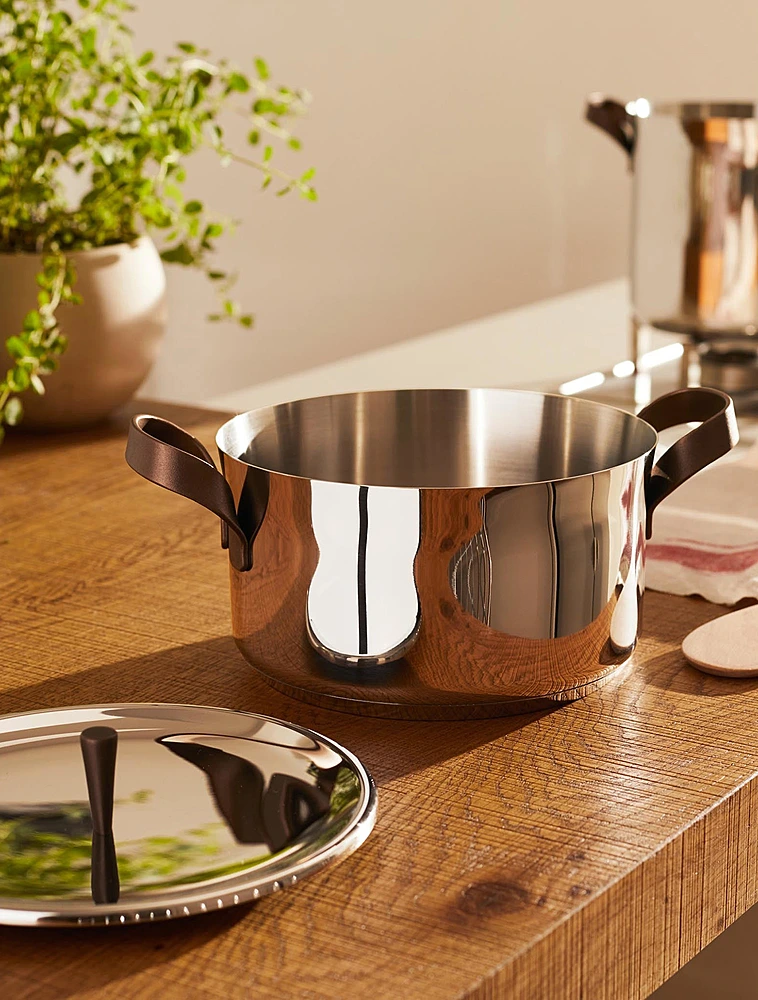 Кастрюля с крышкой Edo, 2,8 л, 20 см от Alessi