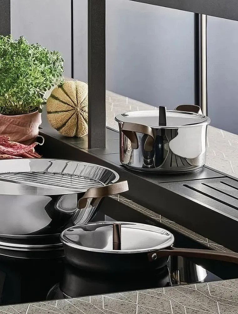 Сковорода с крышкой Edo, 24 см от Alessi