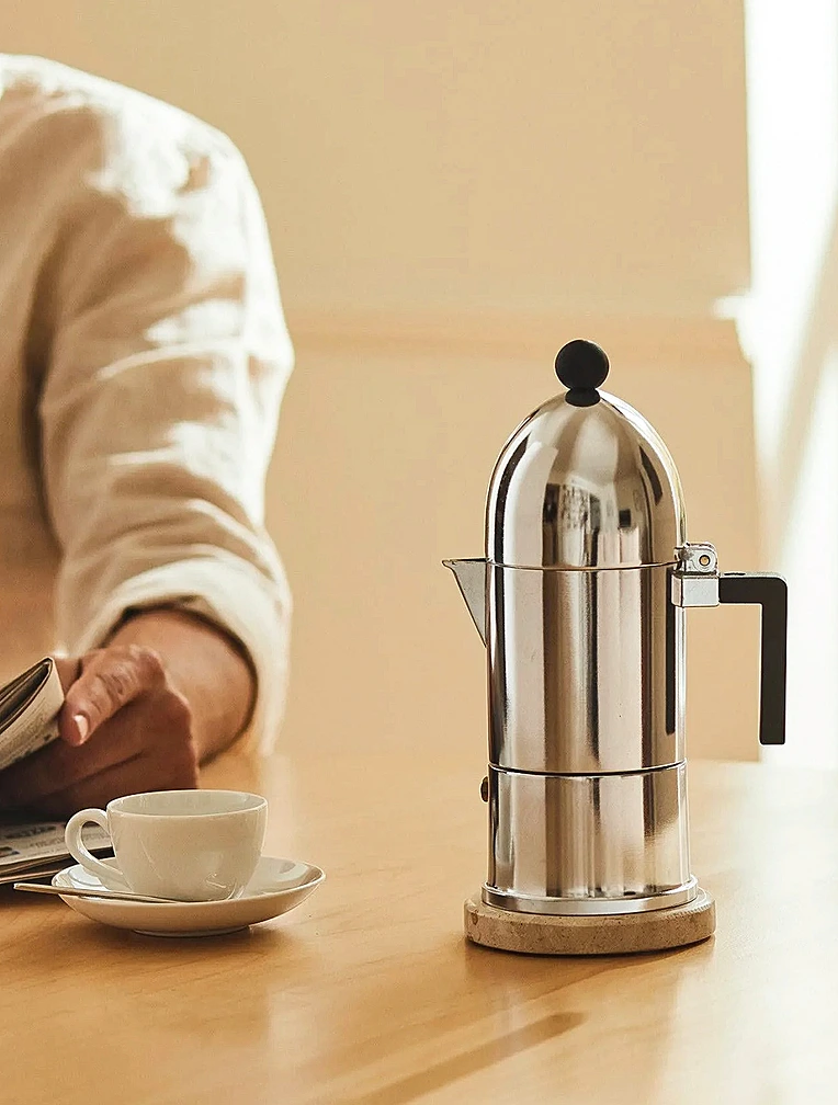 Кофеварка гейзерная на 3 чашки La cupola, 150 мл от Alessi