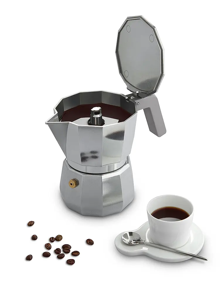 Кофеварка гейзерная на 3 чашки Moka, 150 мл от Alessi