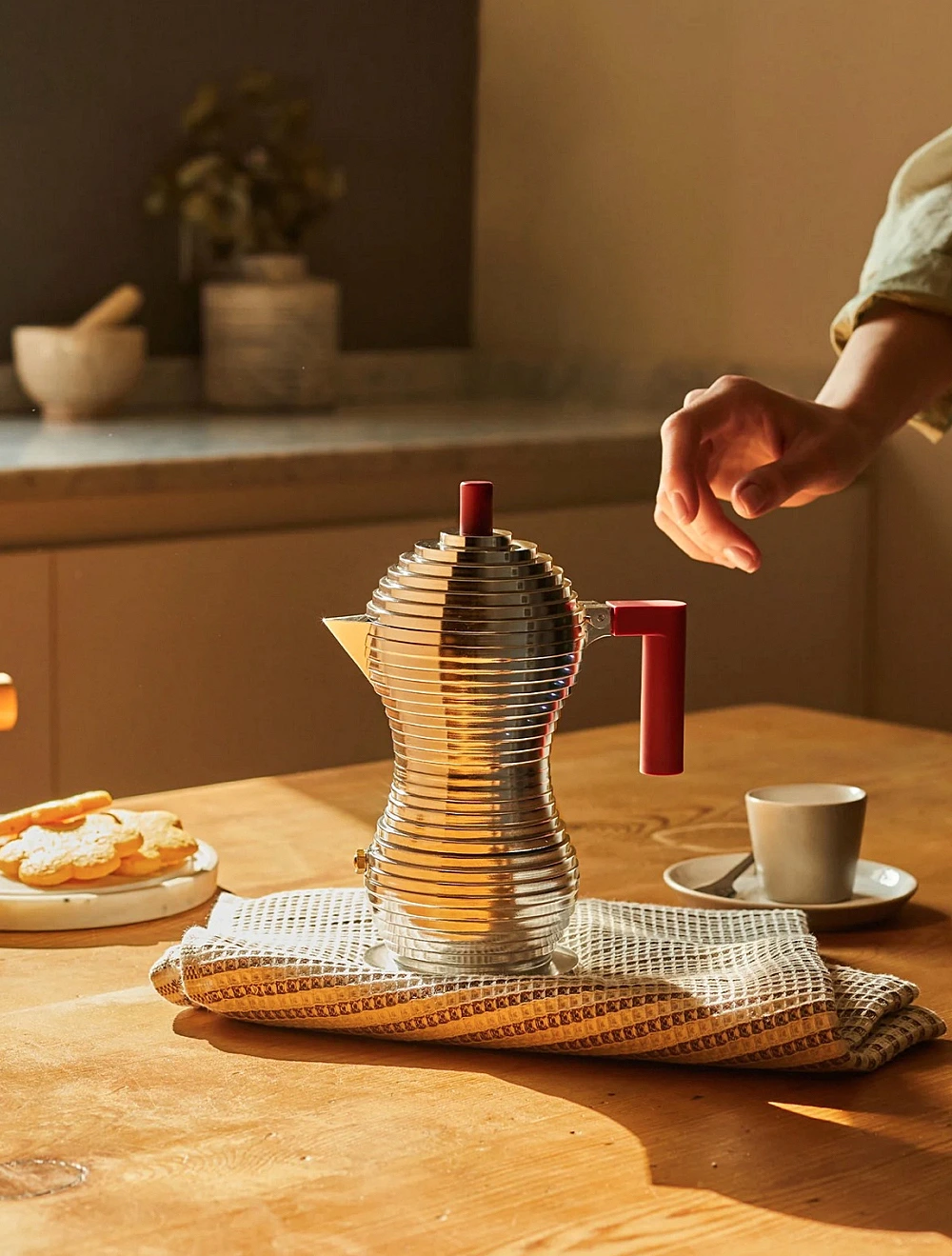 Кофеварка гейзерная на 3 чашки Pulcina, 150 мл