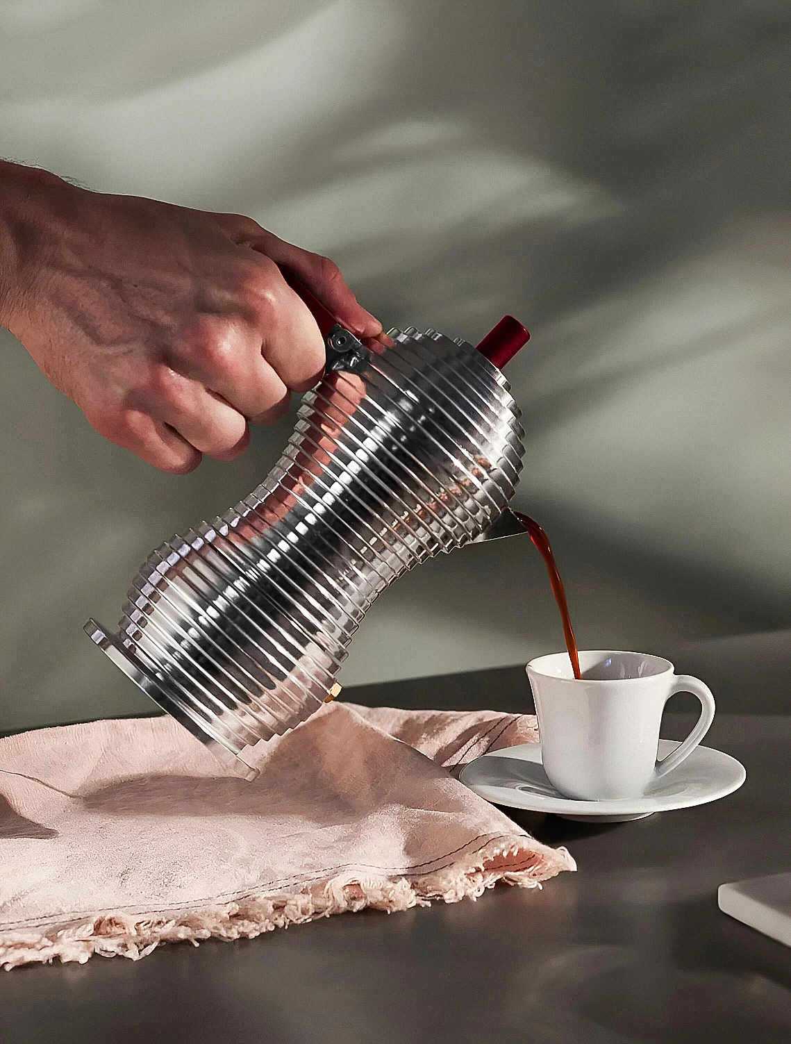 Кофеварка гейзерная на 3 чашки Pulcina, 150 мл