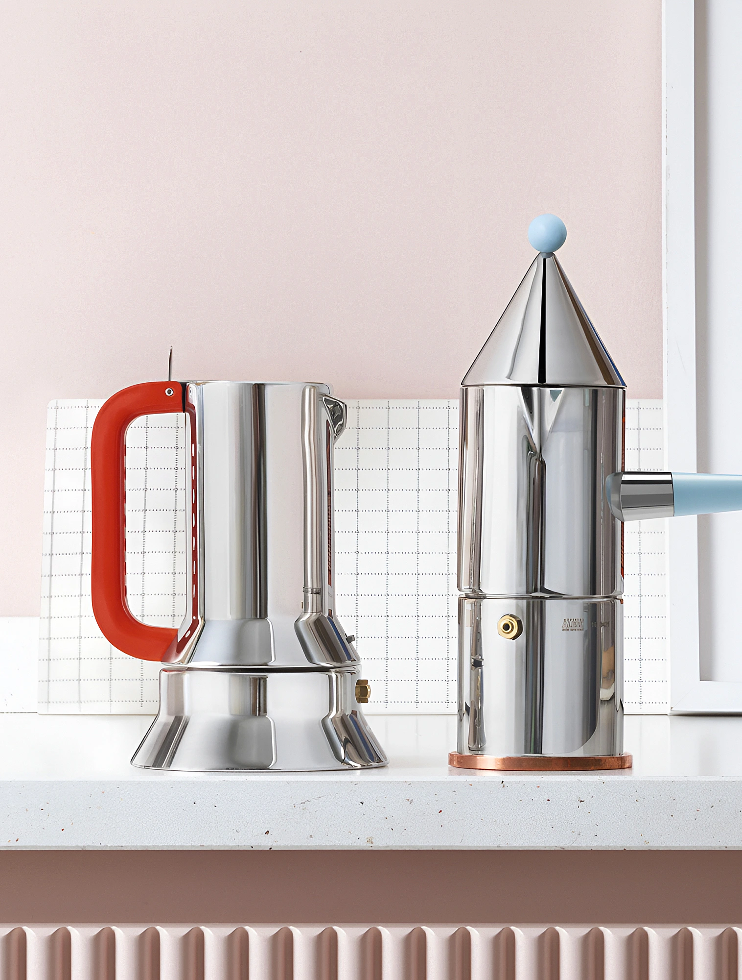 Кофеварка гейзерная на 6 чашек Richard Sapper, 300 мл