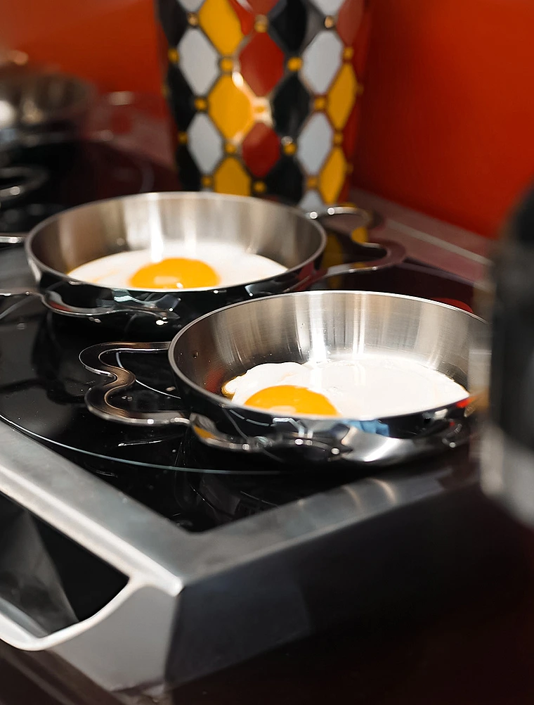 Сковорода для яиц с крышкой Tegamino, 17,5 см от Alessi