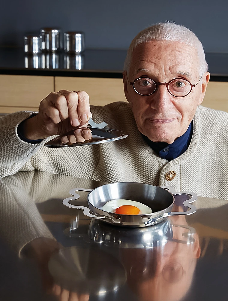 Сковорода для яиц с крышкой Tegamino, 17,5 см от Alessi