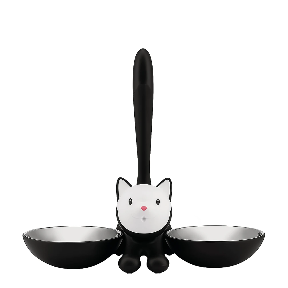 Набор из 2 мисок для кошек Tigrito, 550 мл от Alessi
