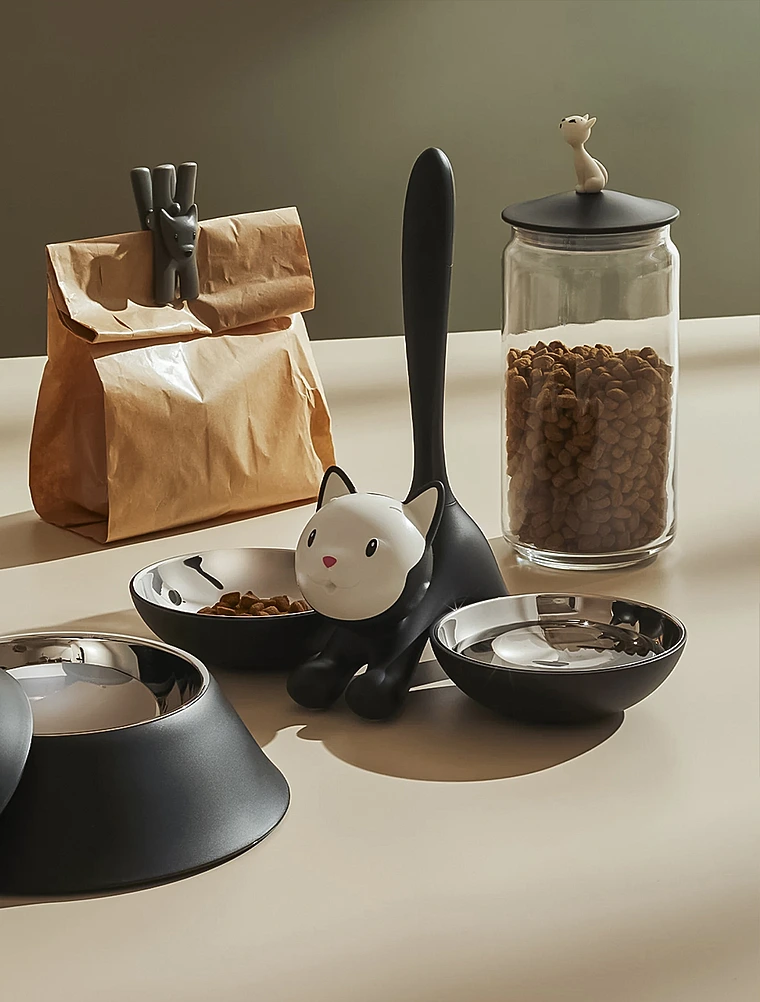 Набор из 2 мисок для кошек Tigrito, 550 мл от Alessi