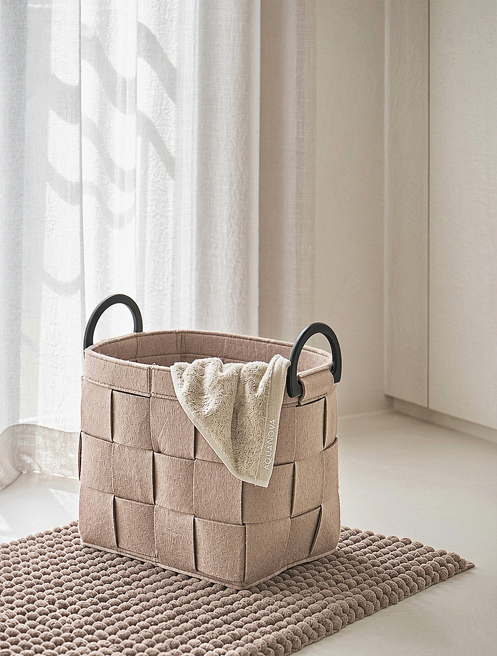 Коврик для ванной Axel Nougat, 60х100 см