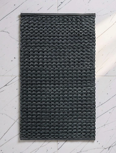 Коврик для ванной Maks Dark Grey, 60х100 см