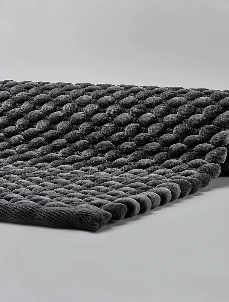 Коврик для ванной Maks Dark Grey, 60х100 см от Aquanova