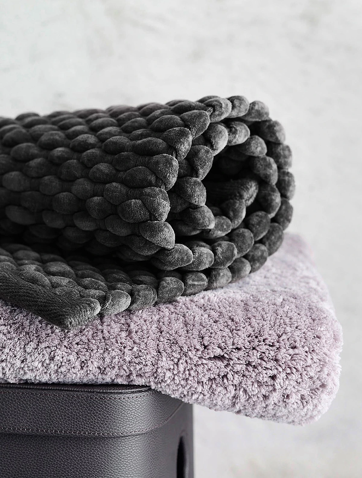 Коврик для ванной Maks Dark Grey, 60х100 см