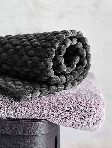 Коврик для ванной Maks Dark Grey, 60х100 см