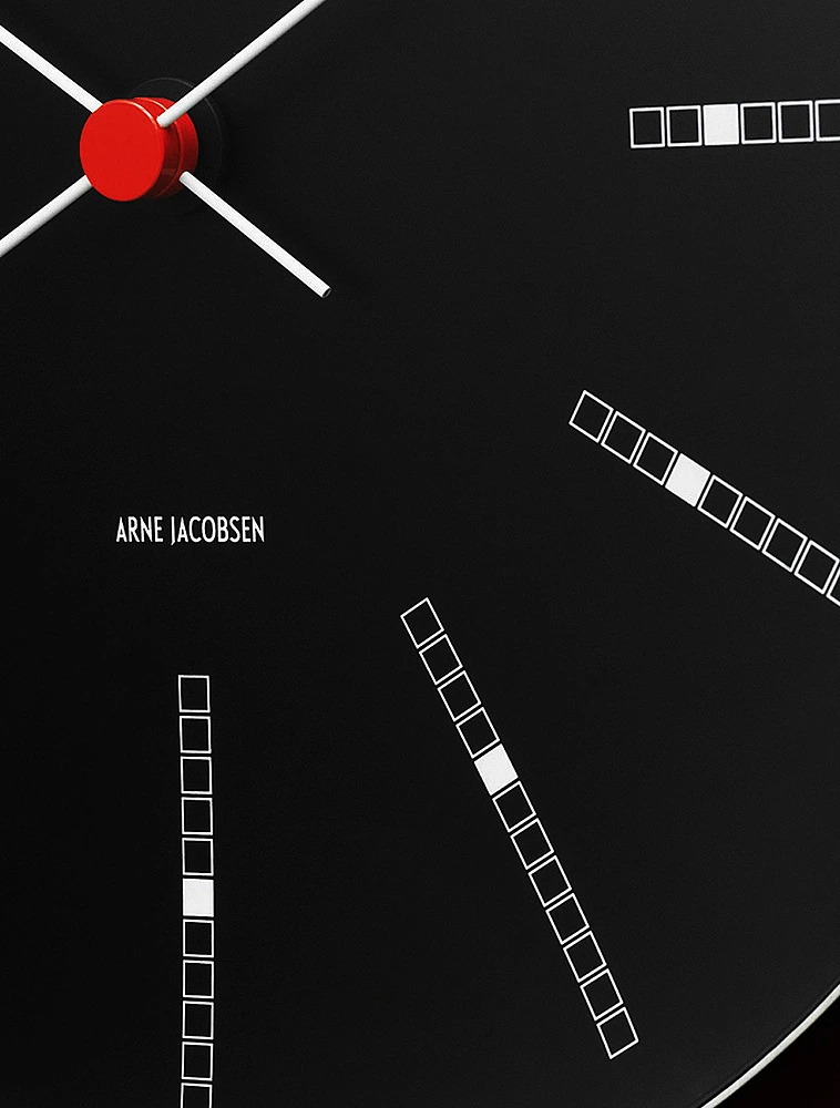 Настенные часы Bankers, 29 см от Arne Jacobsen