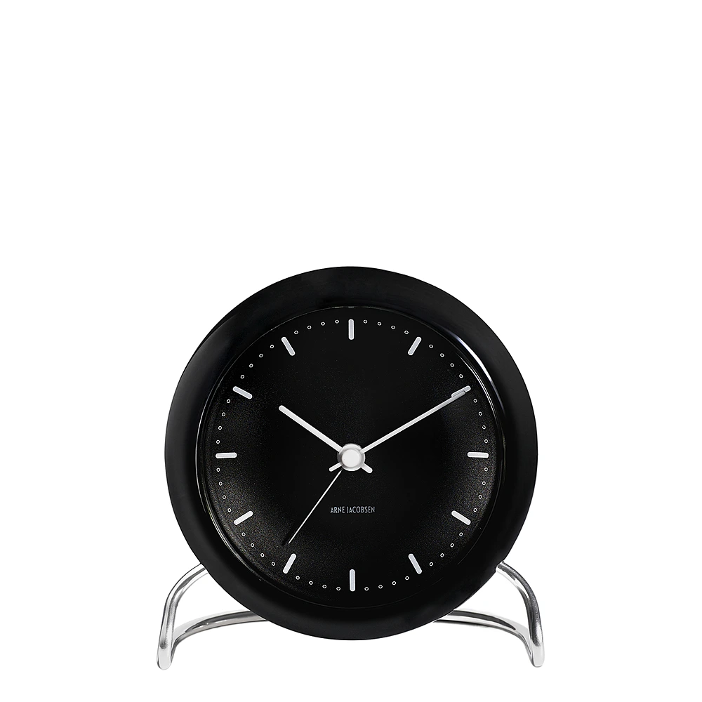 Настольные часы City Hall, 12 см от Arne Jacobsen
