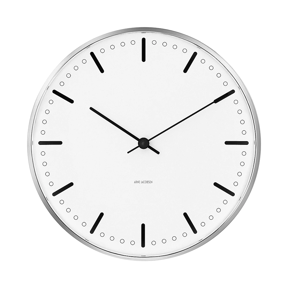 Настенные часы City Hall, 29 см от Arne Jacobsen