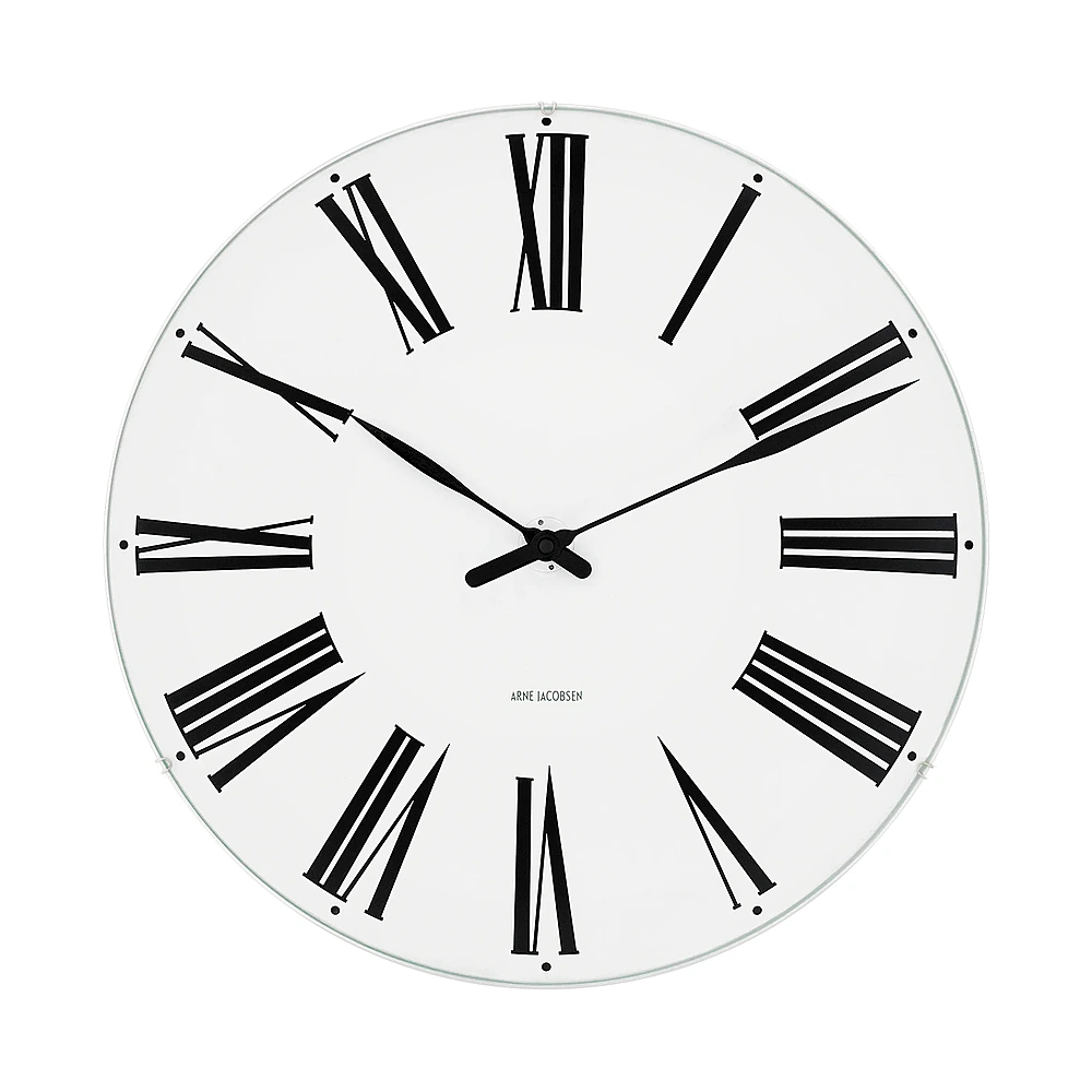 Настенные часы Roman, 29 см от Arne Jacobsen