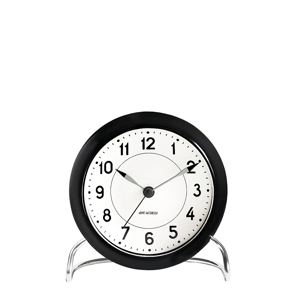Настольные часы Station, 12 см от Arne Jacobsen