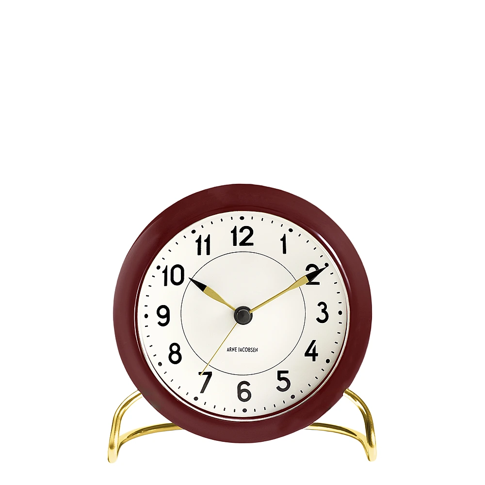 Настольные часы Station, 12 см от Arne Jacobsen