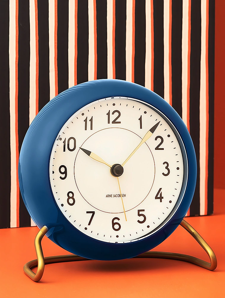 Настольные часы Station, 12 см от Arne Jacobsen