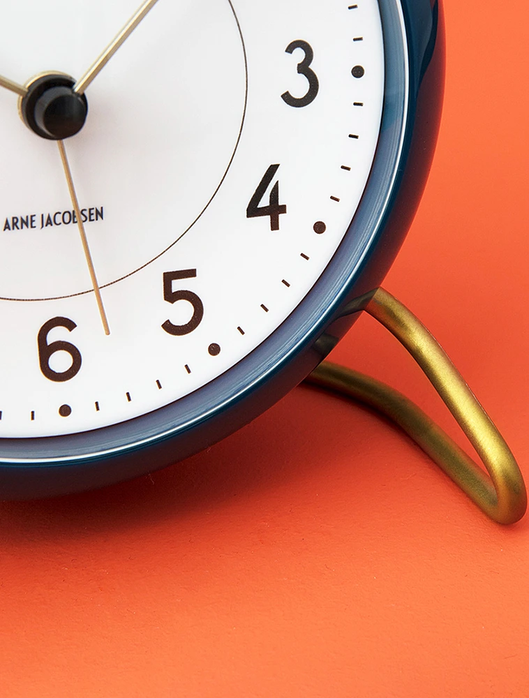Настольные часы Station, 12 см от Arne Jacobsen