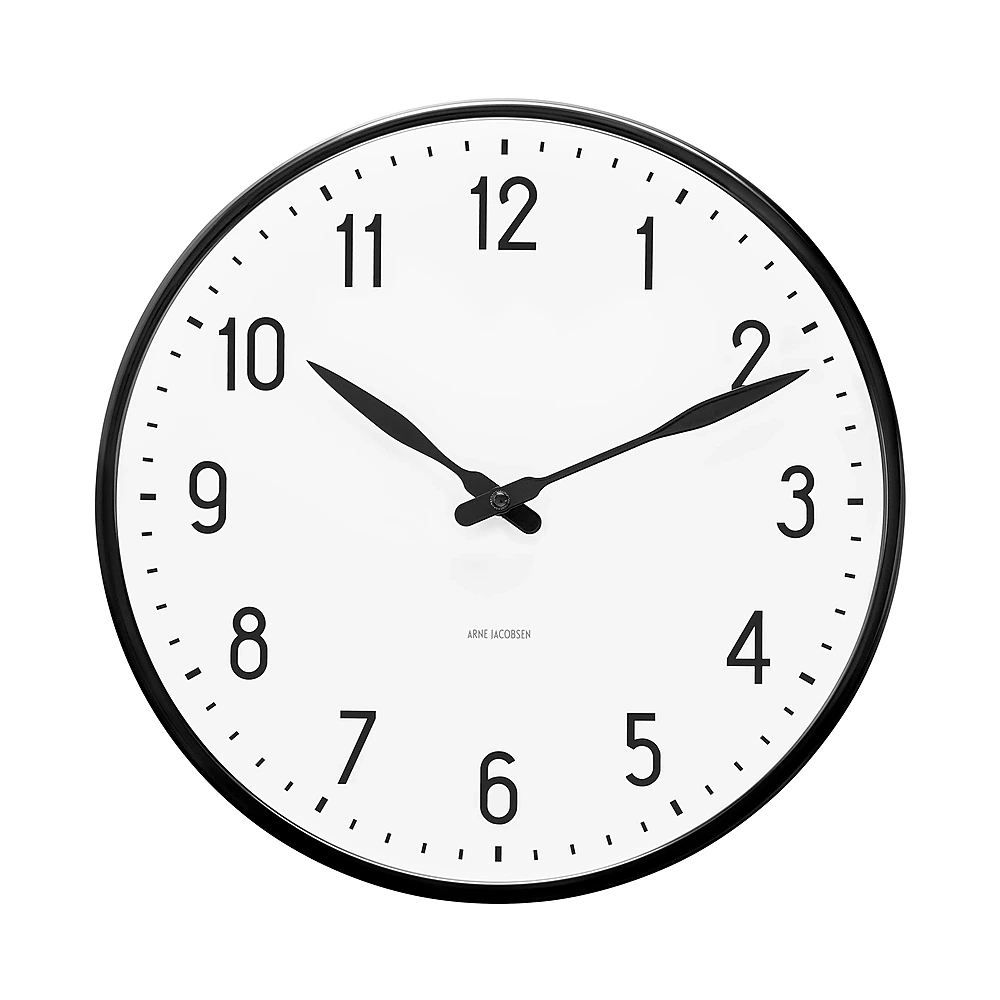 Настенные часы Station, 29 см от Arne Jacobsen
