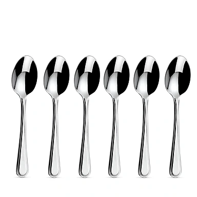 Набор из 6 чайных ложек Bead, 14 см