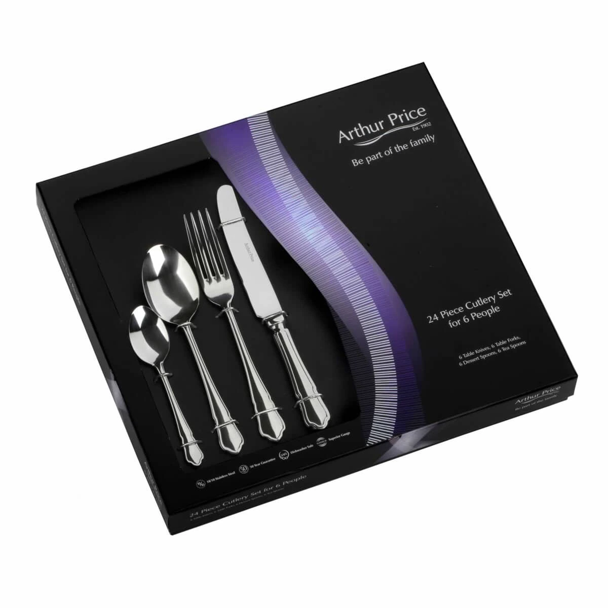 Набор столовых приборов Dubarry на 6 персон, 24 пр.