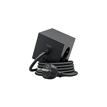 Удлинитель Square One с USB-C и 3 розетками, 1,8 м