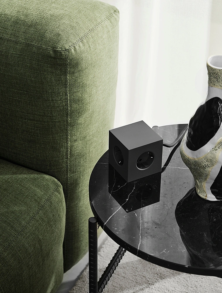 Удлинитель Square One с USB-C и 3 розетками, 1,8 м от Avolt