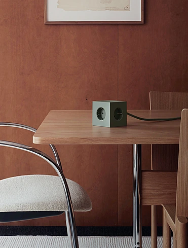 Удлинитель Square One с USB-C и 3 розетками, 1,8 м