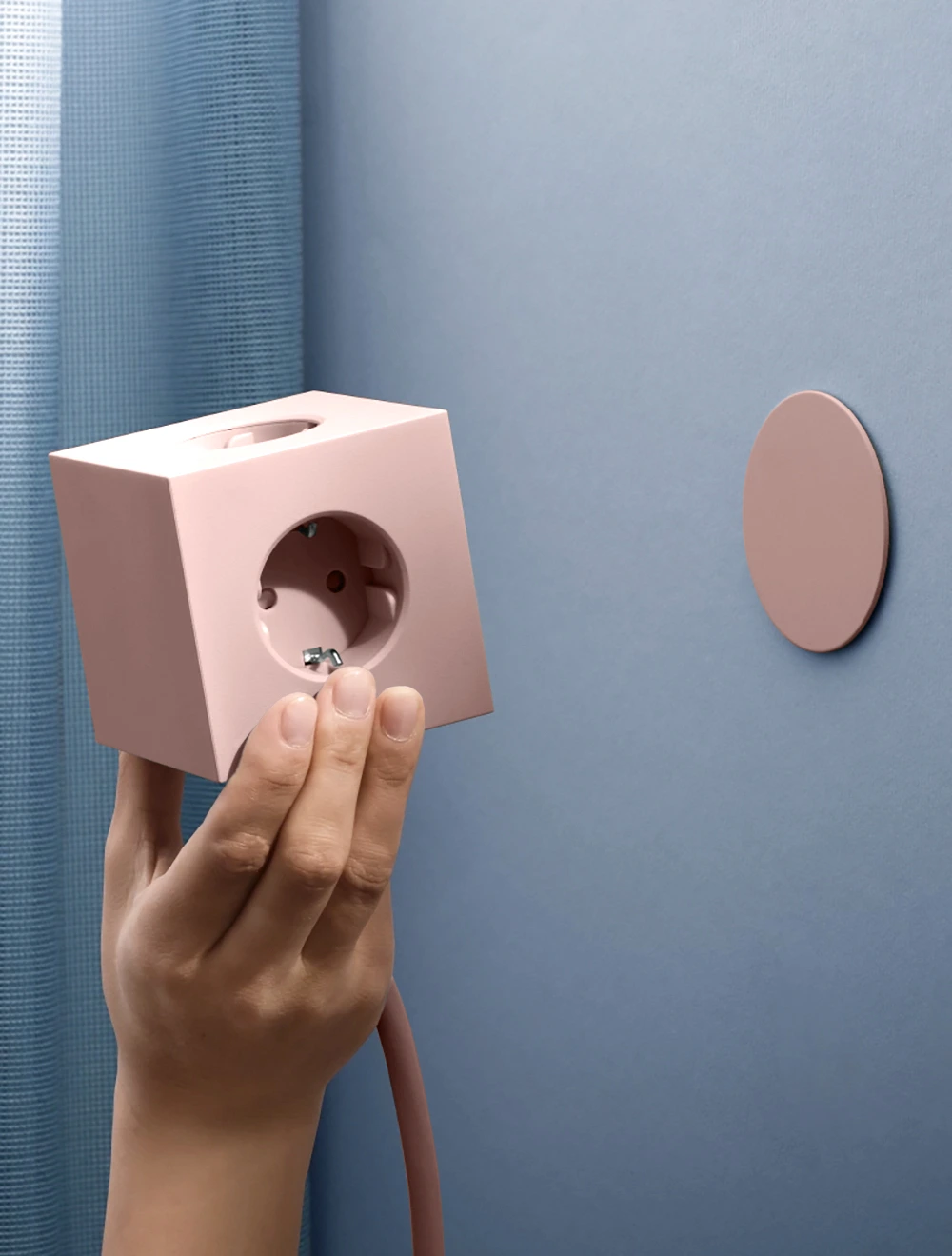 Удлинитель Square One с USB-C и 3 розетками, 1,8 м