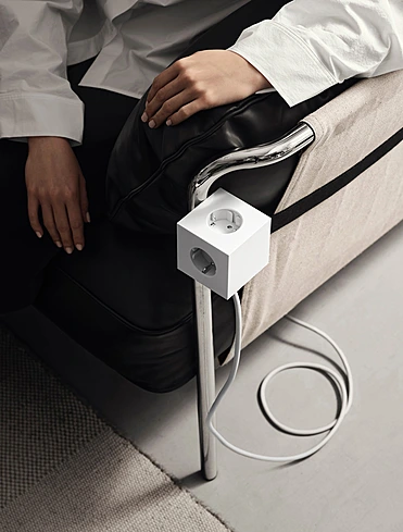 Удлинитель Square One с USB-C и 3 розетками, 1,8 м