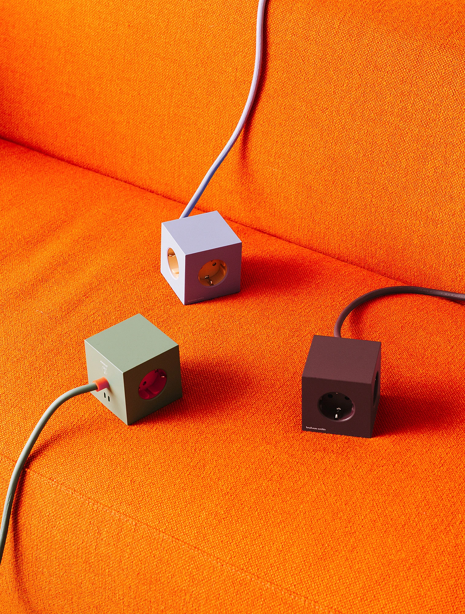 Удлинитель Square One с USB-C и 3 розетками, 1,8 м