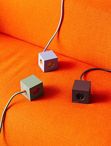 Удлинитель Square One с USB-C и 3 розетками, 1,8 м