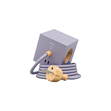 Удлинитель Square One с USB-C и 3 розетками, 1,8 м