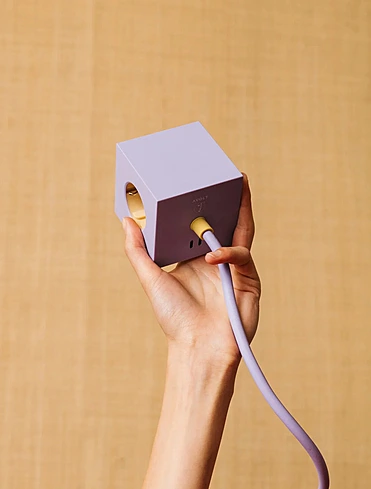 Удлинитель Square One с USB-C и 3 розетками, 1,8 м