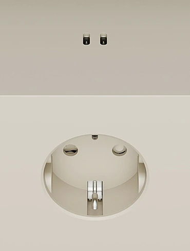 Разветвитель Square Two с USB-C и 3 розетками, 7,5х7,5 см