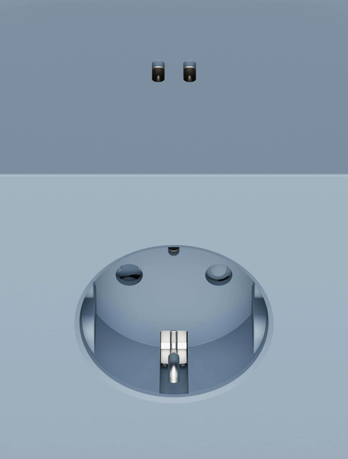 Разветвитель Square Two с USB-C и 3 розетками, 7,5х7,5 см