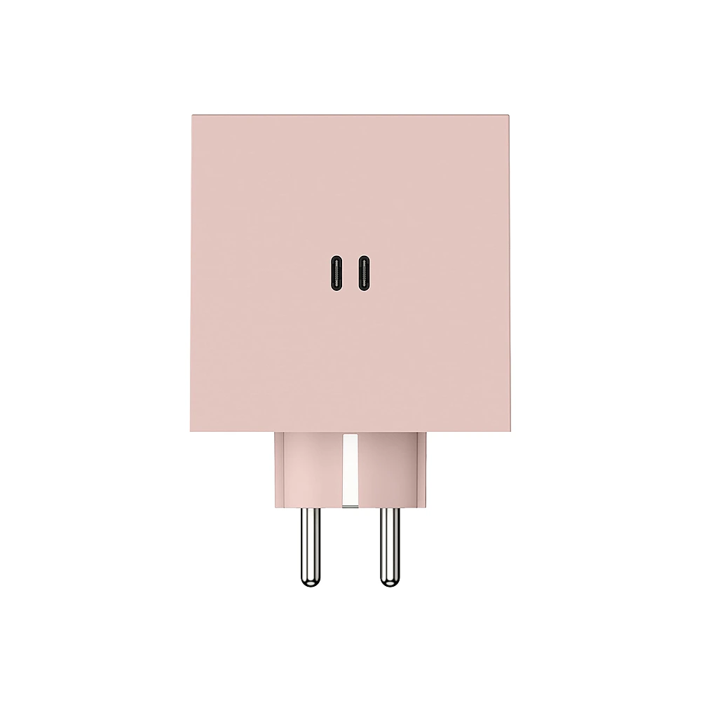 Разветвитель Square Two с USB-C и 3 розетками, 7,5х7,5 см от Avolt