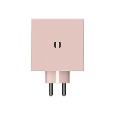 Разветвитель Square Two с USB-C и 3 розетками, 7,5х7,5 см