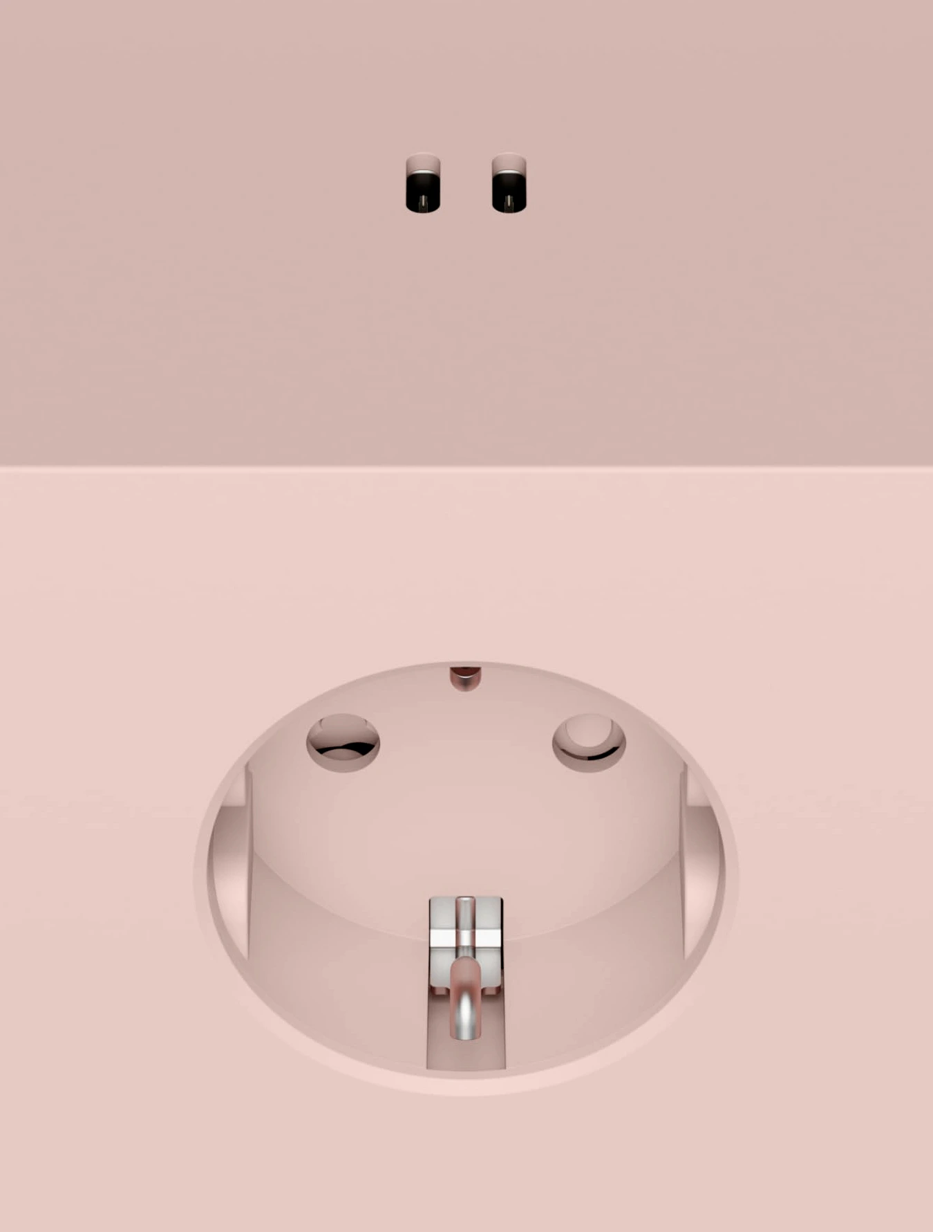 Разветвитель Square Two с USB-C и 3 розетками, 7,5х7,5 см