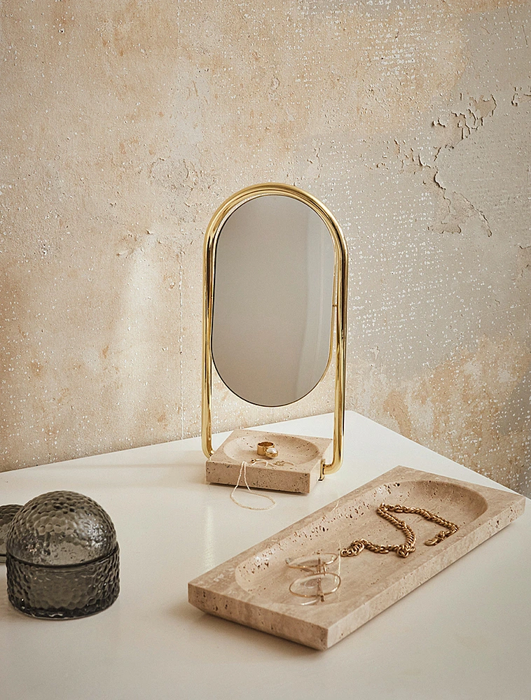 Настольное косметическое зеркало Angui Bath, 35 см от AYTM