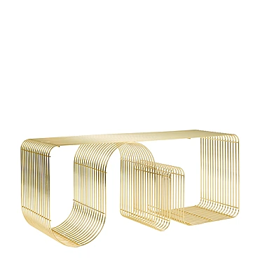 Журнальный столик Curva, 100x32x43 см