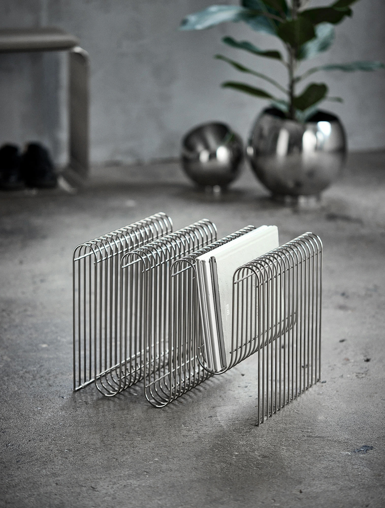 Подставка для журналов Curva, 40,5x30,5x30,5 см