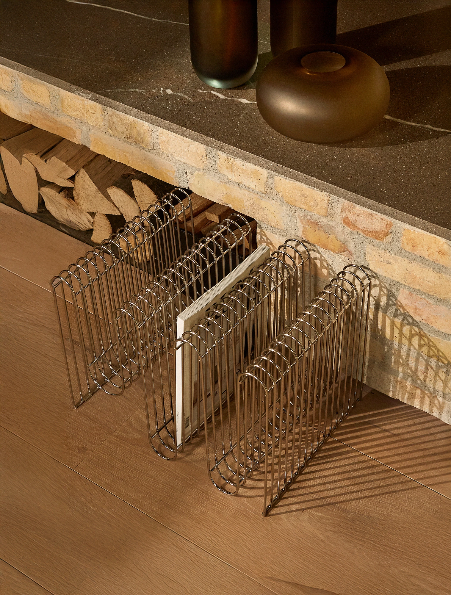 Подставка для журналов Curva, 40,5x30,5x30,5 см