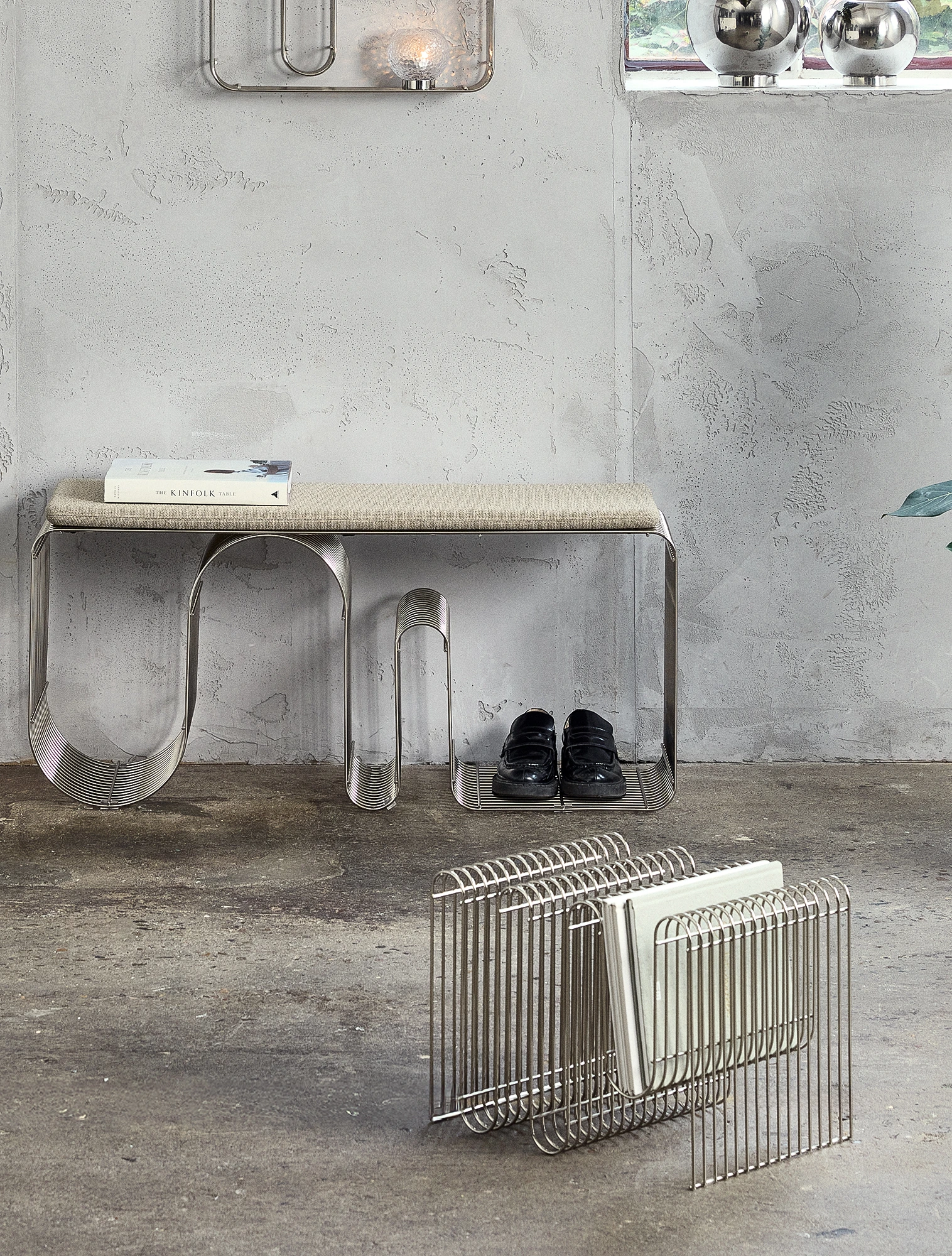 Подставка для журналов Curva, 40,5x30,5x30,5 см