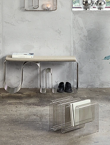 Подставка для журналов Curva, 40,5x30,5x30,5 см