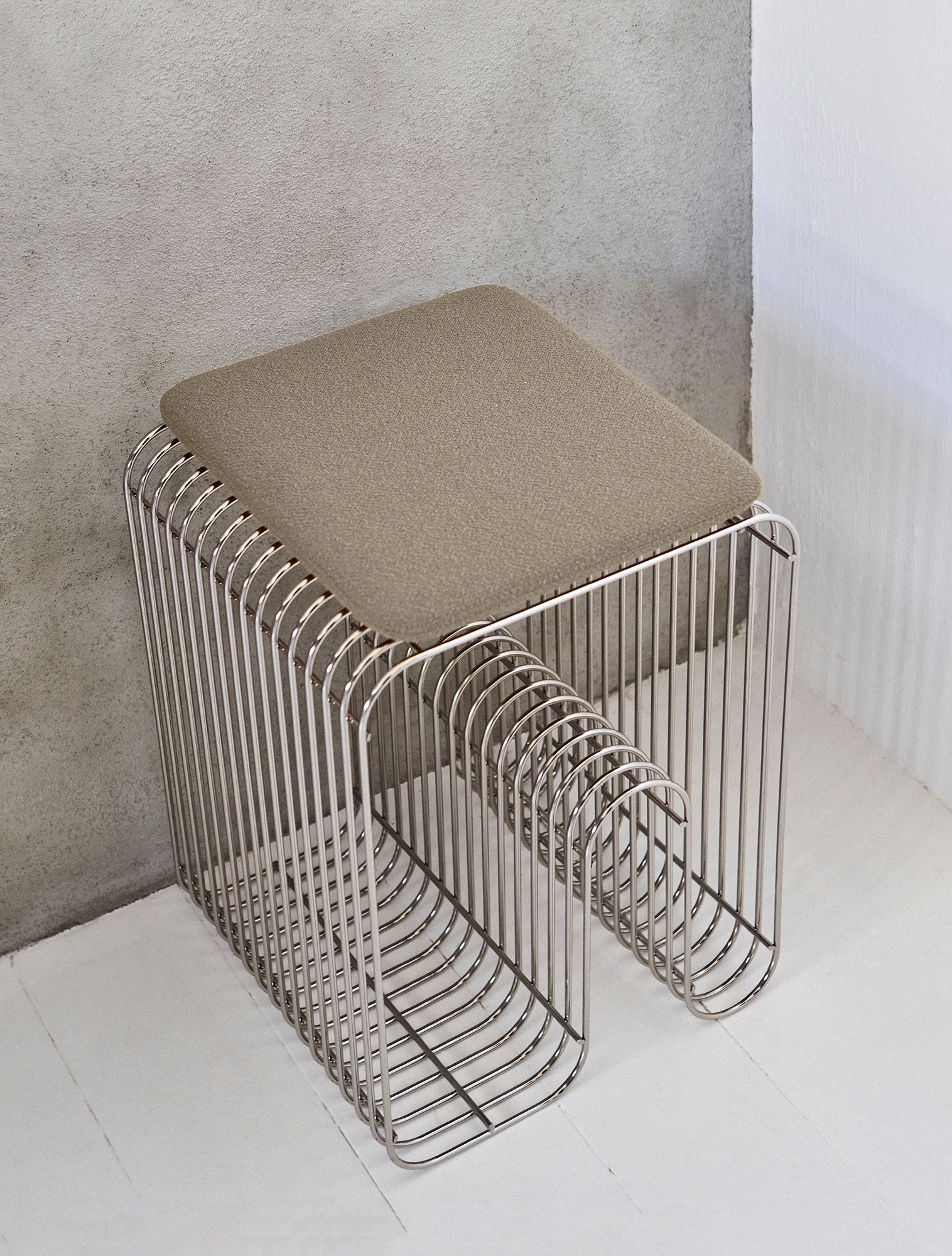 Cтул со съёмным сиденьем Curva, 32,5х32,5х45,5 см