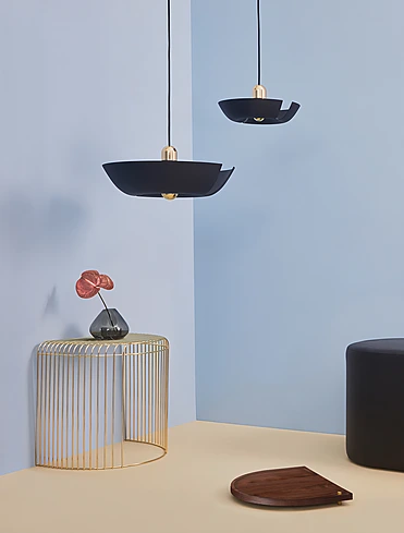 Журнальный столик с подносом Curva, 34x48x49 см