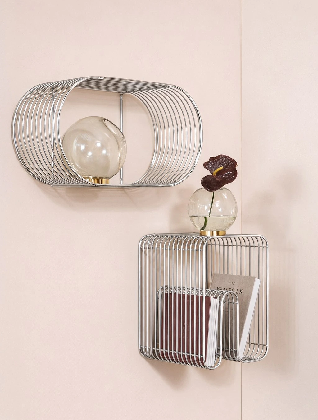 Журнальный стол со съёмным подносом Curva, 33x32,5x43,5 см